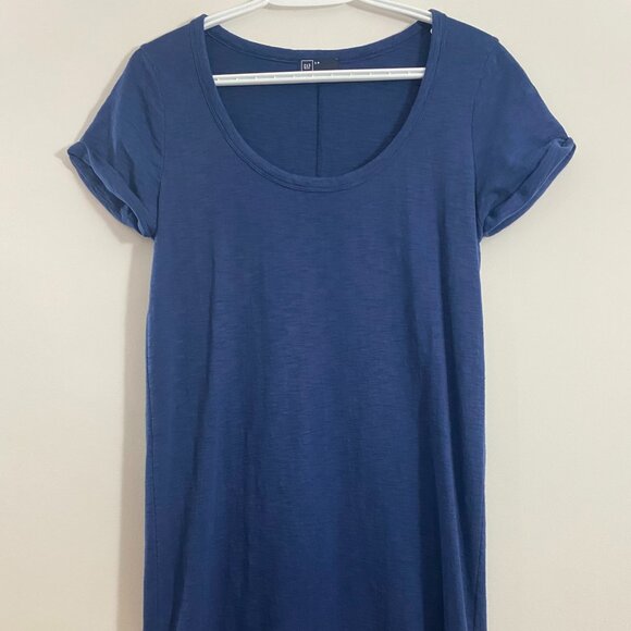 Gap Blue T-Shirt Dress, S - Picture 1 of 5